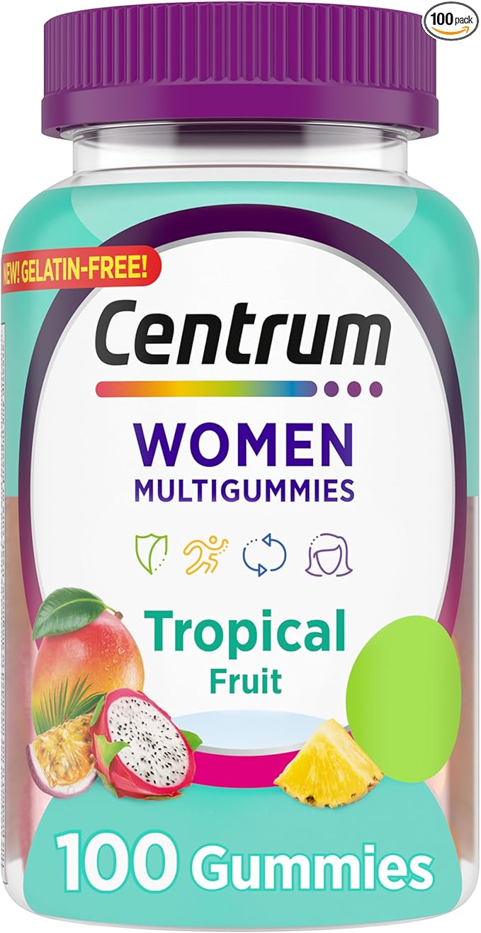 Centrum Women Multigummies Tropical Fruit 100 gomitas