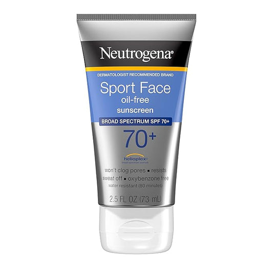 Neutrogena Sport Face Sunscreen SPF 70+  2.5 Fl Oz