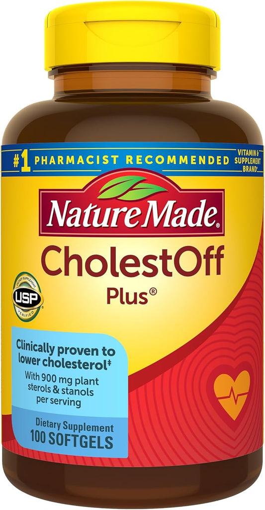 Nature Made CholestOff Plus 100 cápsulas blandas