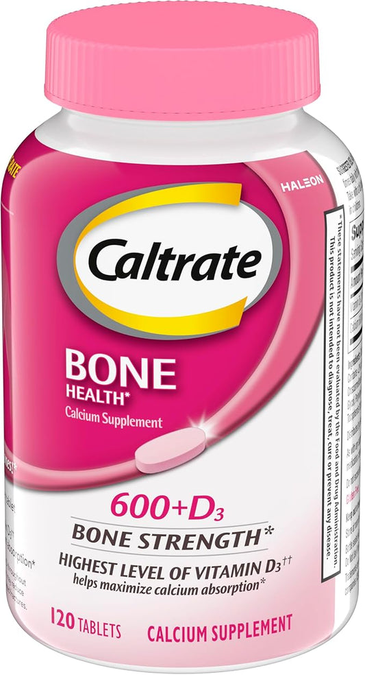 Caltrate bone de 600 + D, 120 tabletas