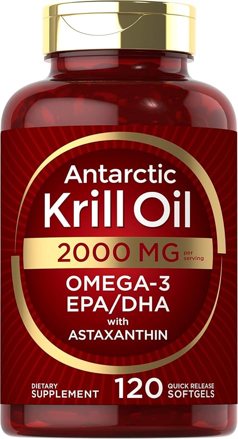 Carlyle Antarctic Krill Oil 2000 mg omega 3 120 softgels