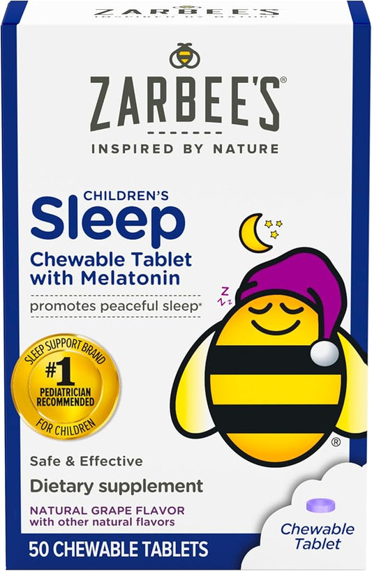 Zarbee's  childerns sleep 50 tabletas masticables