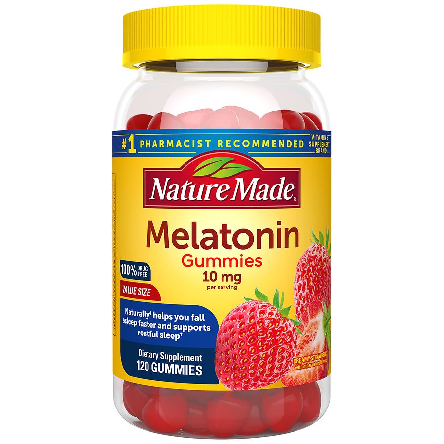 Nature Made Melatonin 10 mg 120 Gummies