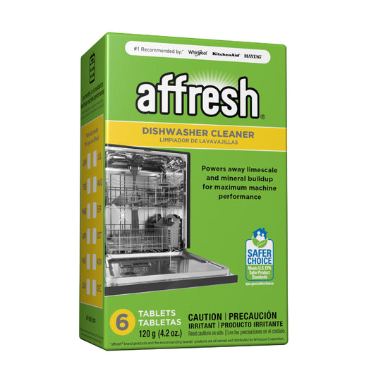 Affresh Limpiador de Lavavajillas 6 Tabletas 120 gramos