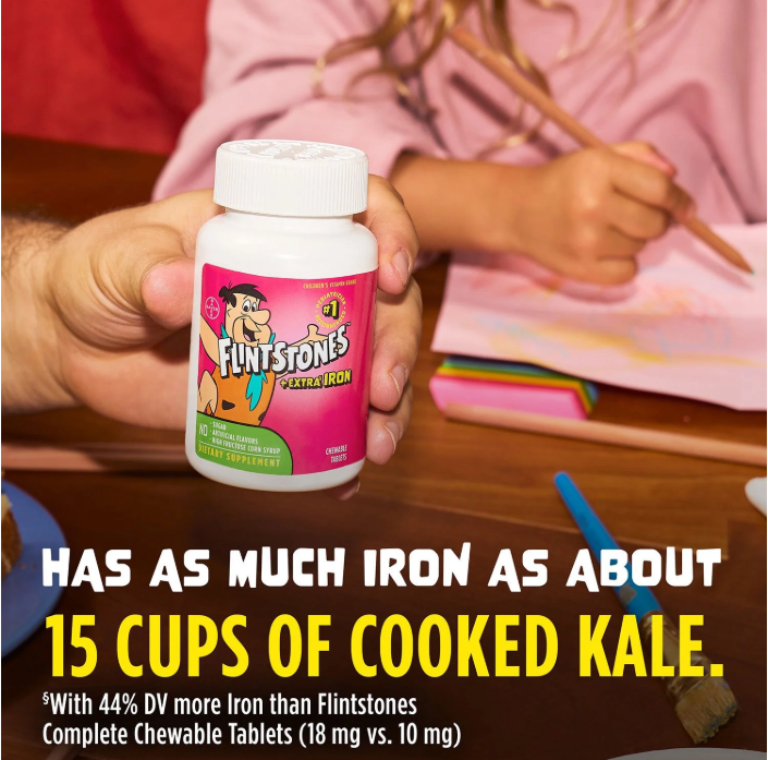 Flintstones Chewable Kids Multivitamin + Extra Iron 210 tabletas masticables 		 		 		 		 		 		 - Samsclub.com