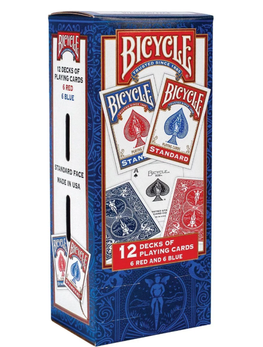 Bicycle Standard Playing  12 Cards pks
