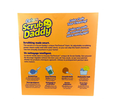 Scrub Daddy Sponges, Colors Variety, 8-count