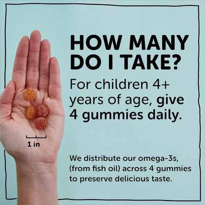 Smarty Pants kids formula multivitamin omgea 3 fish oil 180 gomitas sabor naranja limon