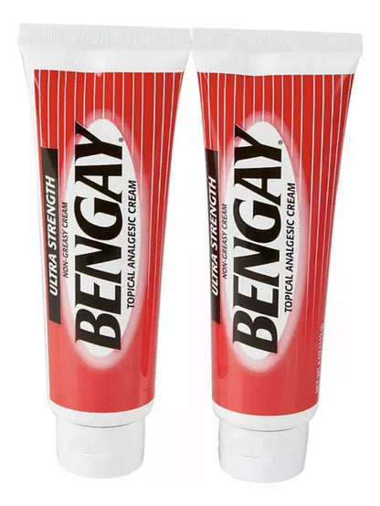 Bengay Crema Muscular Ultra Fuerte Americana, 2 Tubos 113g