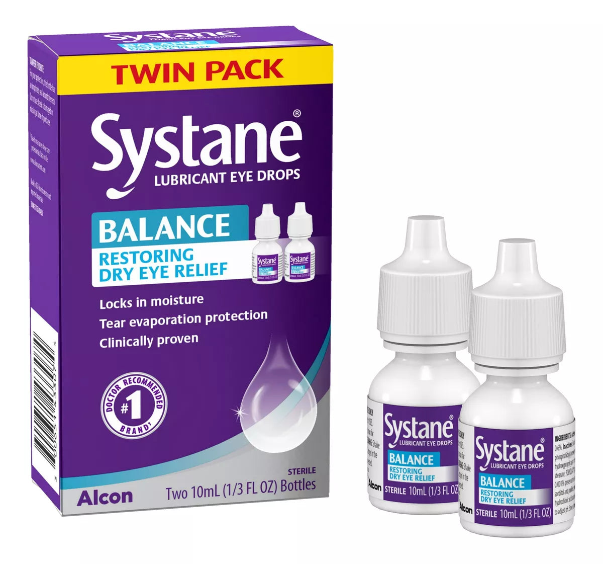 Systane Balance Lubricante Para Ojos 2 X 10ml