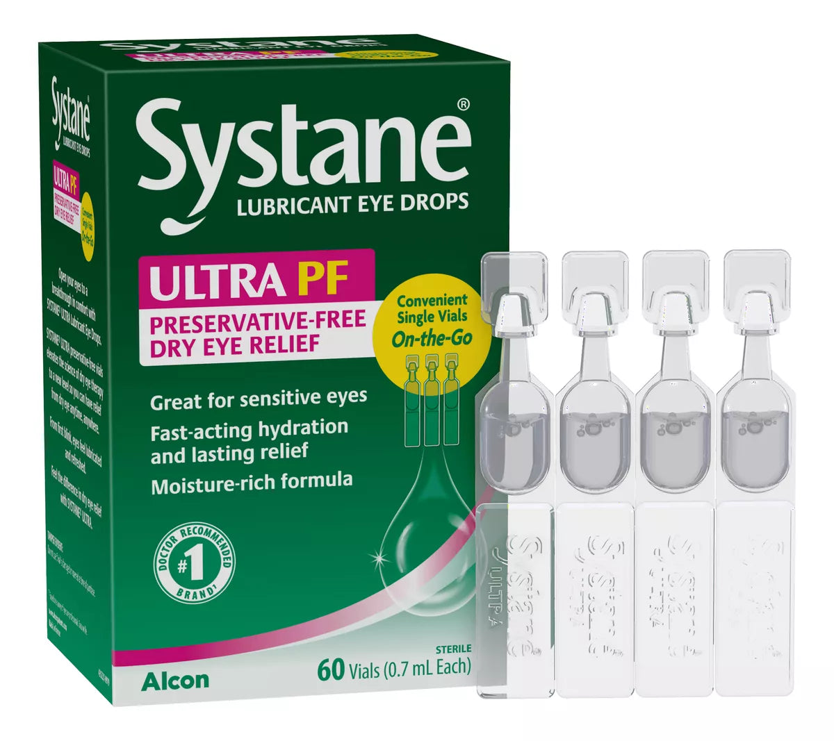 Systane Ultra Sin Conservantes Gotas Para Ojo 60 Ampolletas