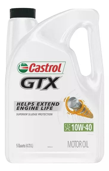 Aceite Castrol Gtx 10w40 4.73 Litros