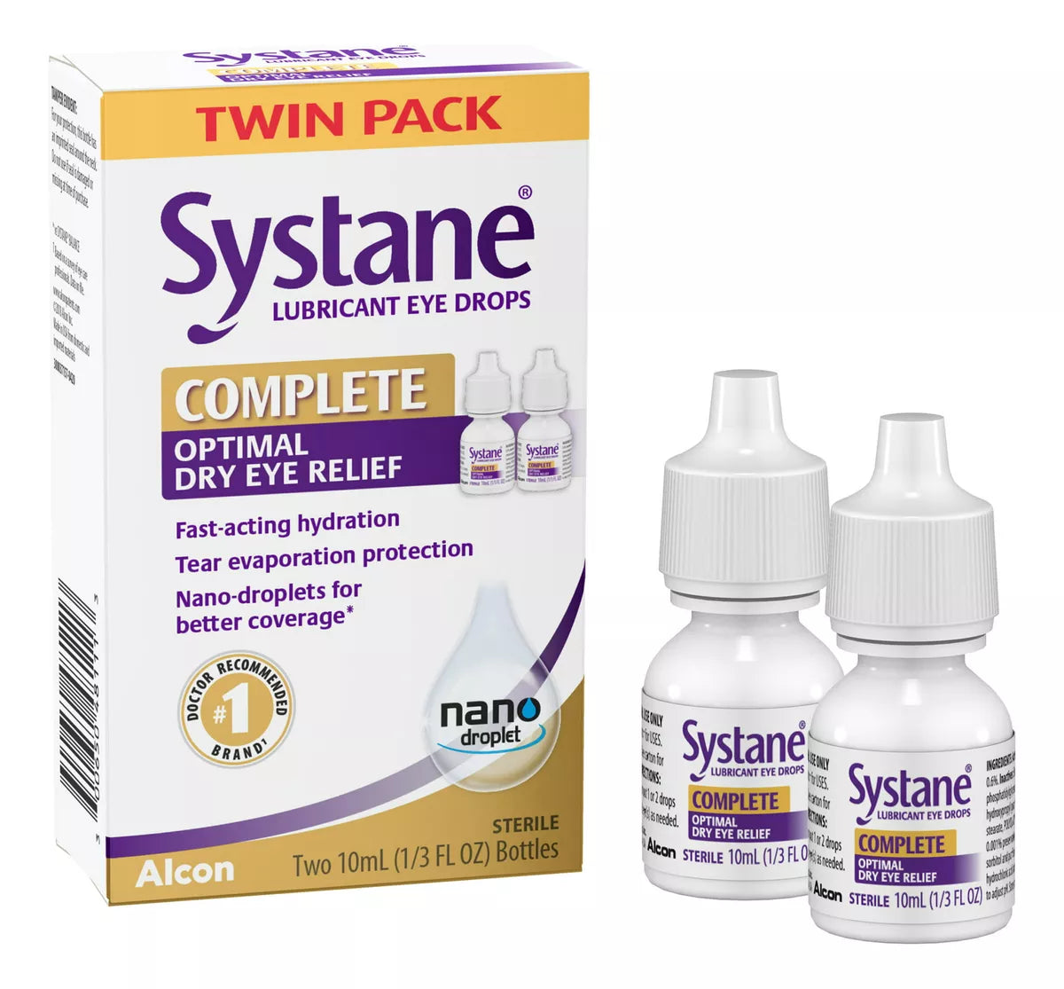 Systane Complete Lubricante Para Ojos 2 X 10ml