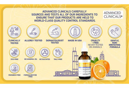 Vitamina C Serum Advanced Clinicals Suero Premium 52ml