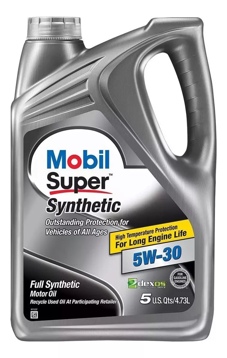 Aceite Mobil Super Synthetic 5w-30 4.73 Litros