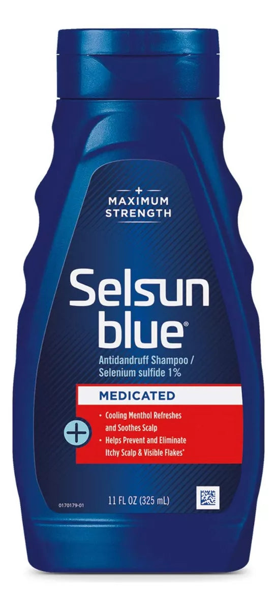 Selsun Medicated Max Strength Dandruff 325ml Importa