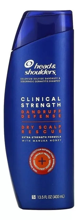 Shampoo Head & Shoulders Clinical Strength En Botella De 400ml Por 1 Unidad