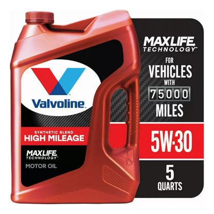 Aceite Valvoline 5w30 Mezcla Sintética Alto KM 4.73 litros