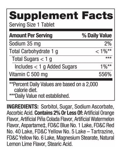 Spring Valley Vitamina C  500mg  200 Tablets