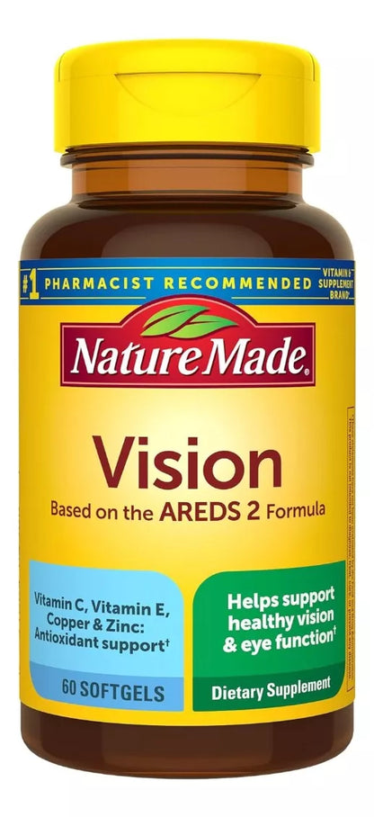 Nature Made Vision Areds 2 60 Capsulas Blandas