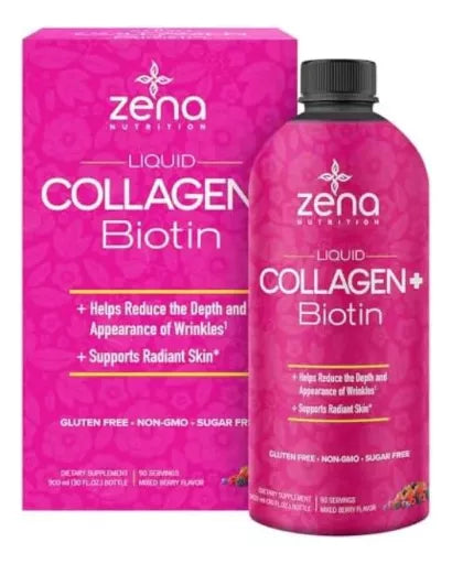 Zena Nutrition Colageno + Biotina Liquida 900ml