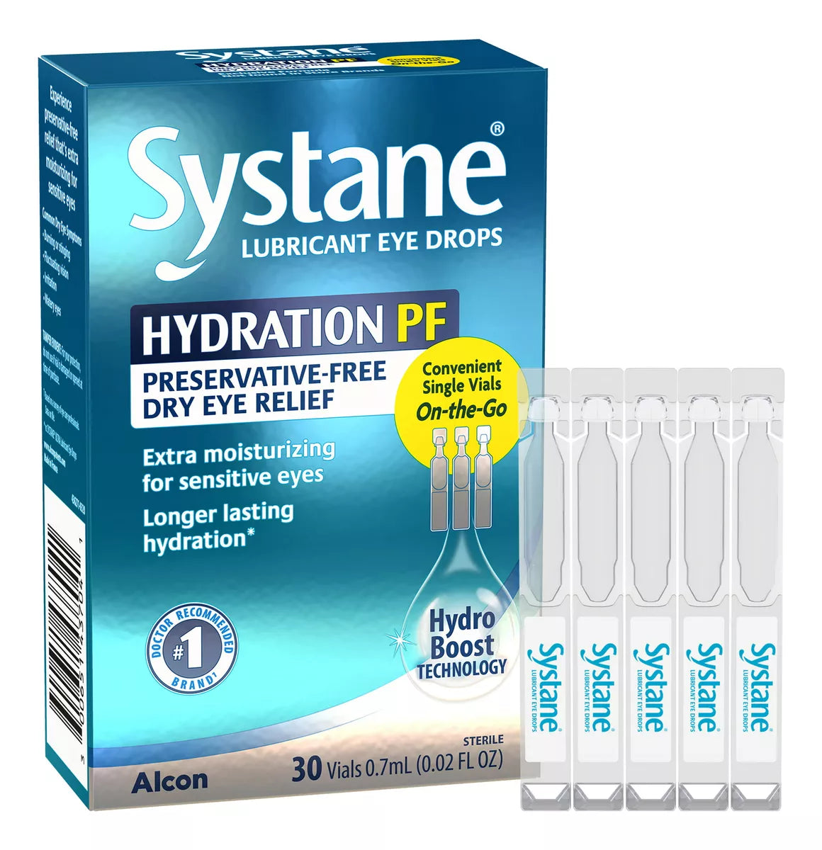 Systane Hydration Lubricante Para Ojos 30 Ampolletas