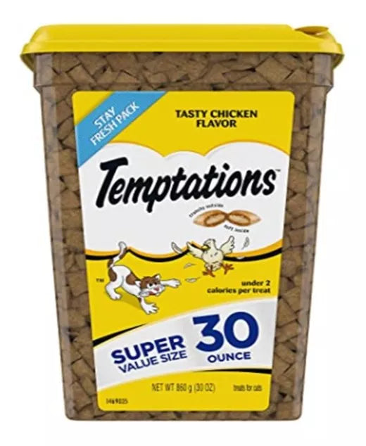 Temptations Alimento Premio Para Gato 30oz Sabor Pollo