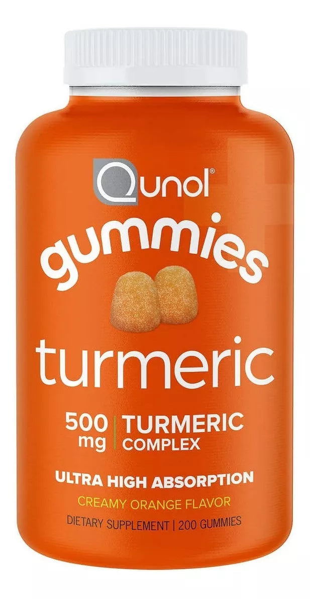 Qunol Turmeric + ginger 500 Mg 200 gomitas