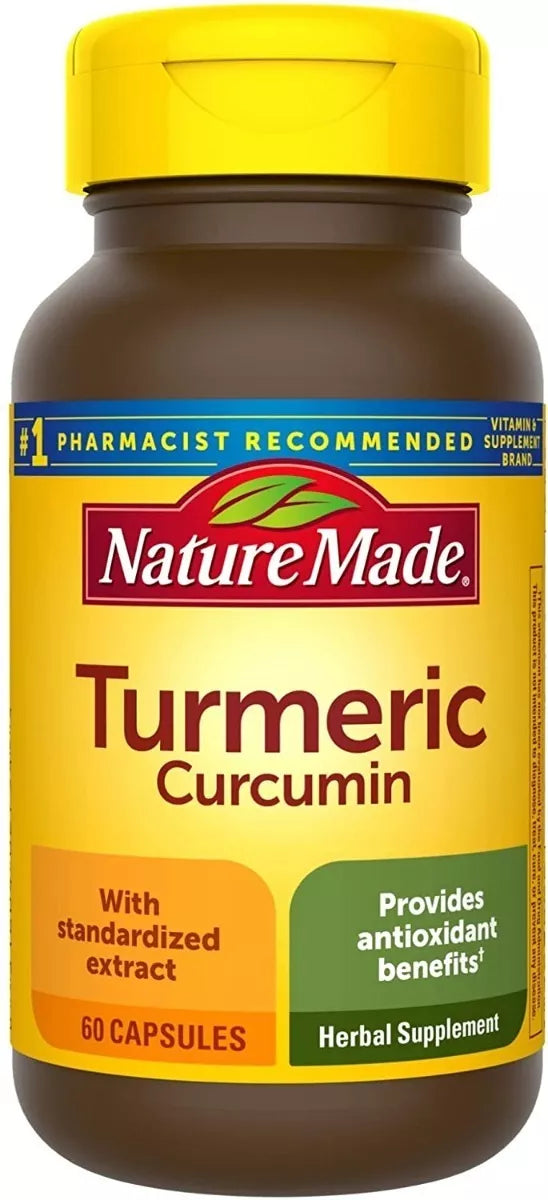 Nature Made Turmeric Curcuma 60 Capsulas