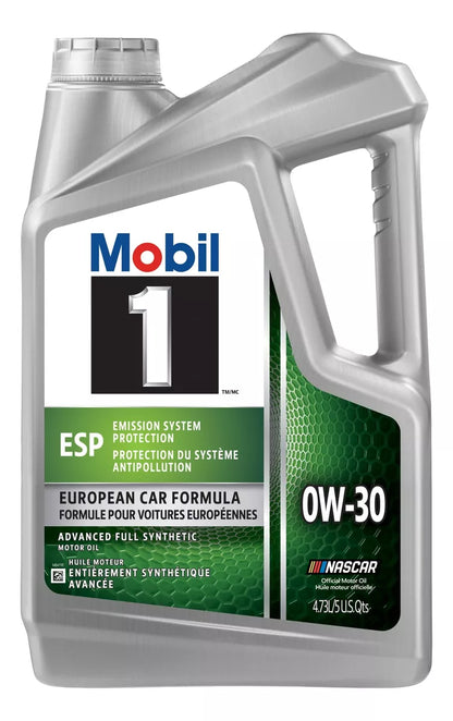 Aceite Mobil 1 0w30 Esp Sintetico 4.73 Litros