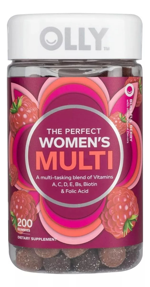 Olly Women´s Multi 200 Gomas Sabor Bayas