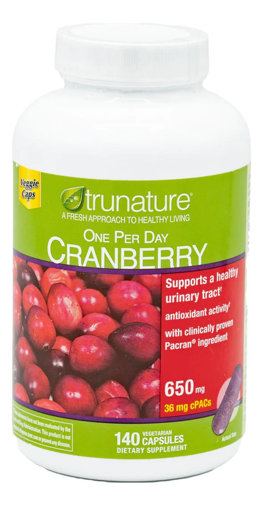 Trunature Cranberry 650mg 140 Cápsulas