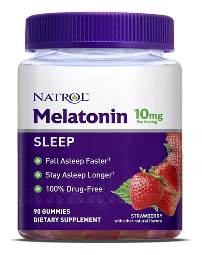 Natrol Melatonina 10mg 90 Gomitas