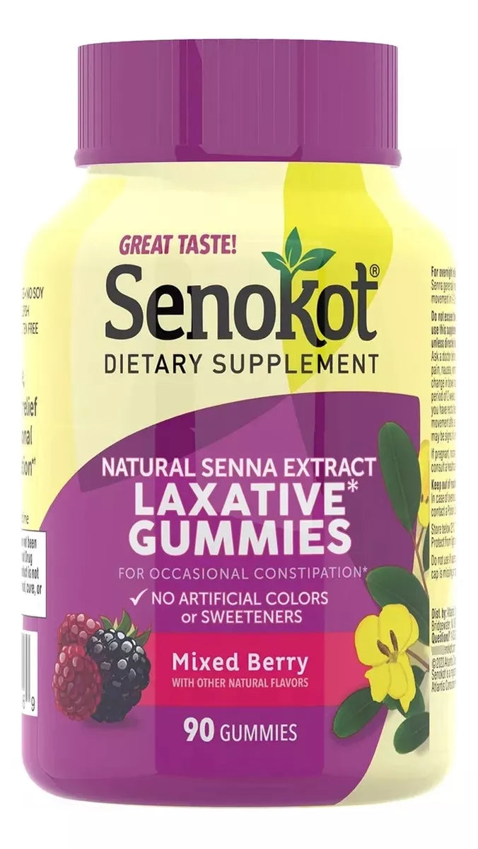 Senokot Gomitas Laxantes  90 gomitas