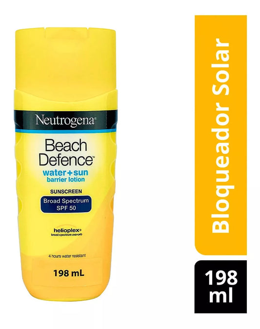 Protector Solar En Loción Neutrogena Beach Defence Fps 50, 198ml