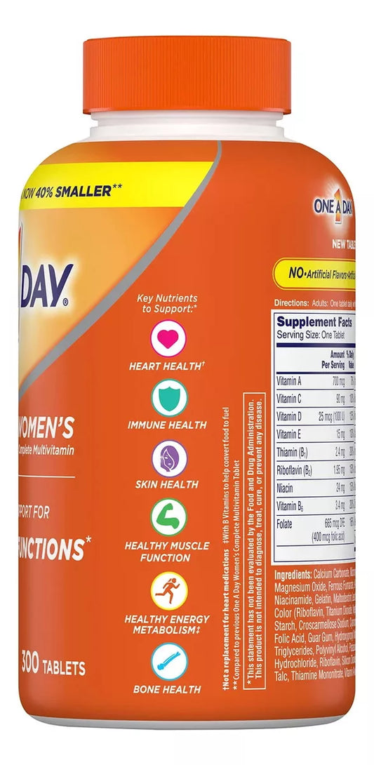 One A Day Mujeres Multivitaminico 300 Tabletas