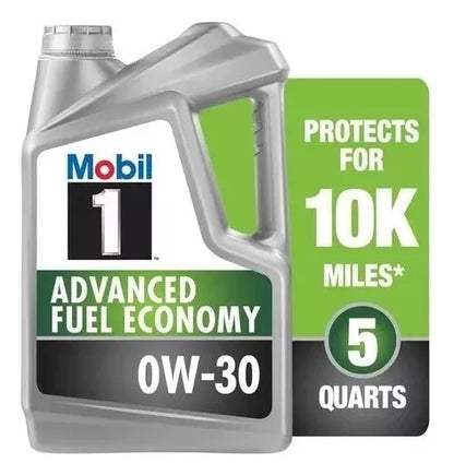 Aceite Mobil 1 Advanced Fuel Economy Sintético 0w30 4.73 Lts