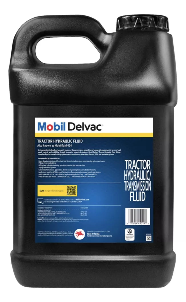 Aceite Hidraulico Mobil Delvac Tractor 9.46 Litros