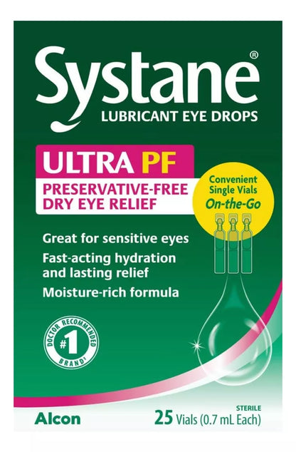 Systane Ultra Sin Conservantes Gotas Para Ojo 25 Ampolletas