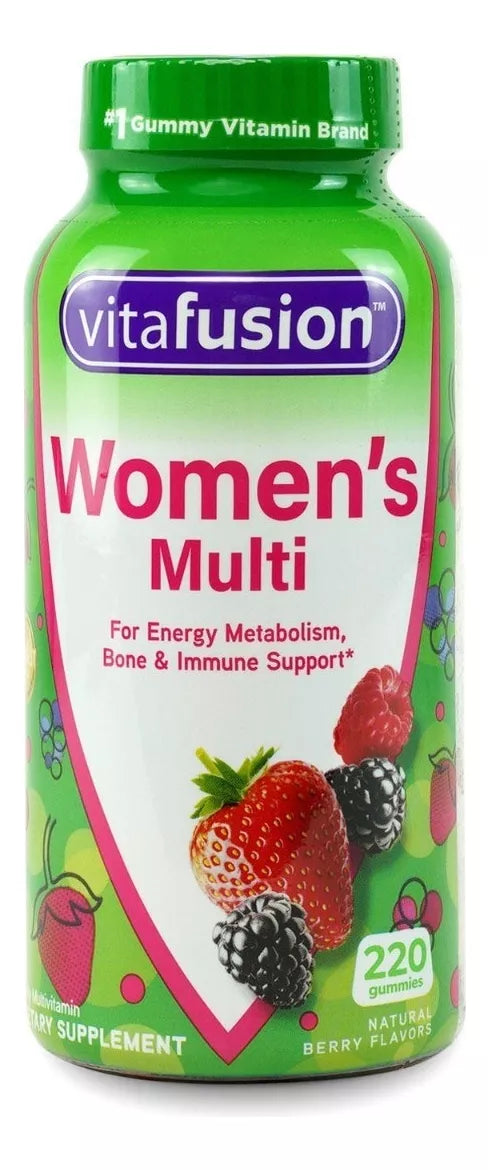 Vitafusion Multivitamínico Damas  220 Gomitas