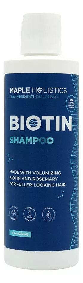 Biotin Champú De Biocina Natural Para Pérdida De Cabello