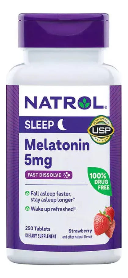 Natrol Melatonina 5mg 250 Tabletas