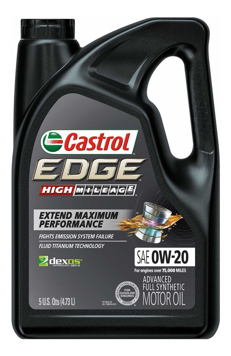 Aceite Castrol Edge 0w20 Alto Kilometraje Sintético