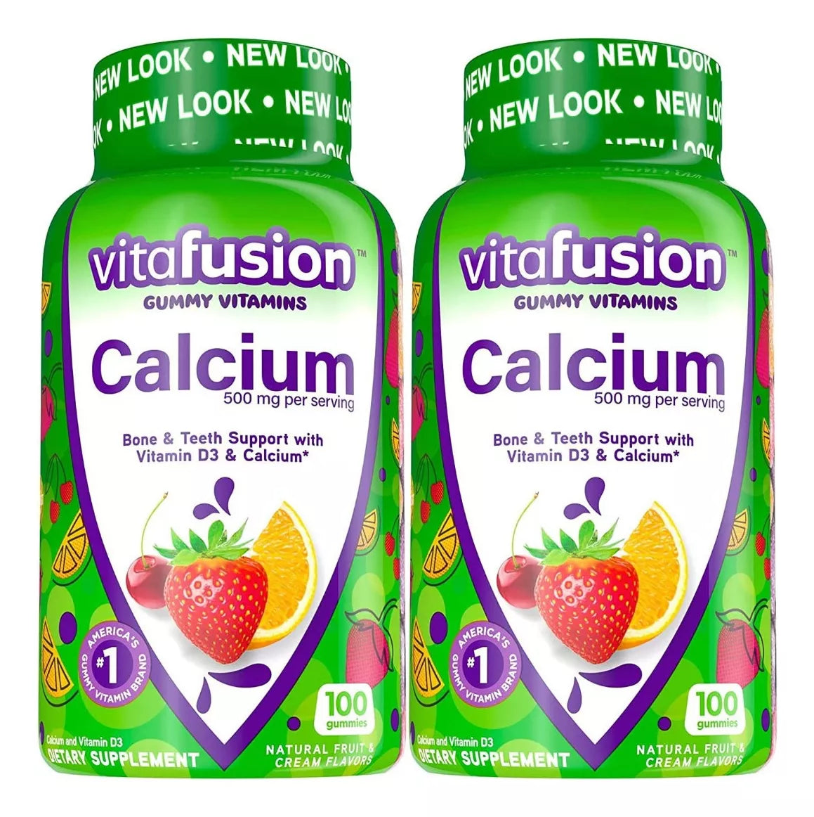 Vitafusion  Calcium + Vitamina D3 200 gomitas