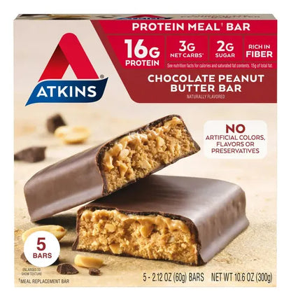 Atkins Protein-rich Meal Bar, Chocolate Peanut Butter