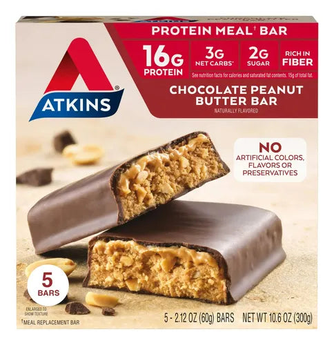 Atkins Protein-rich Meal Bar, Chocolate Peanut Butter
