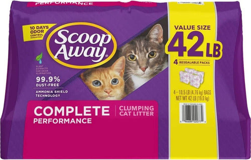 Arena Para Gato Scoop Away 19 Kg