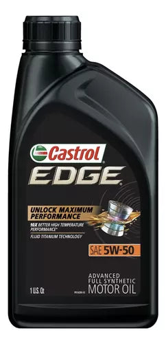 Aceite Castrol Edge 5w50 Sintetico 946ml