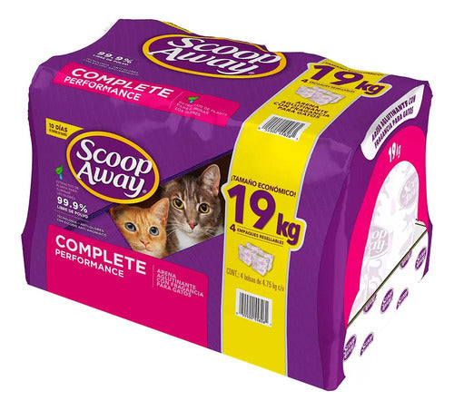 Arena Para Gato Scoop Away 19 Kg