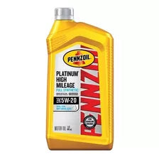 Aceite Pennzoil Platinum 5w20 Alto Km Sintetico